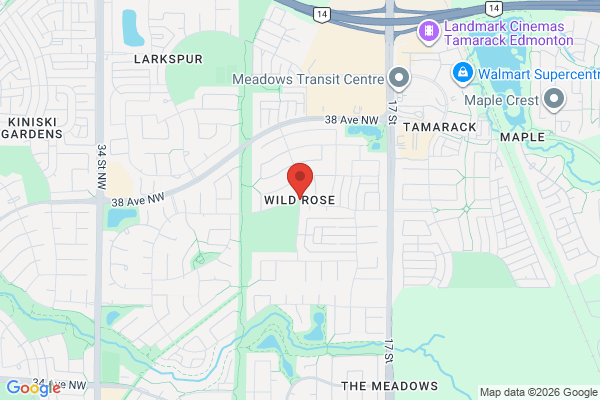Map of Wild Rose